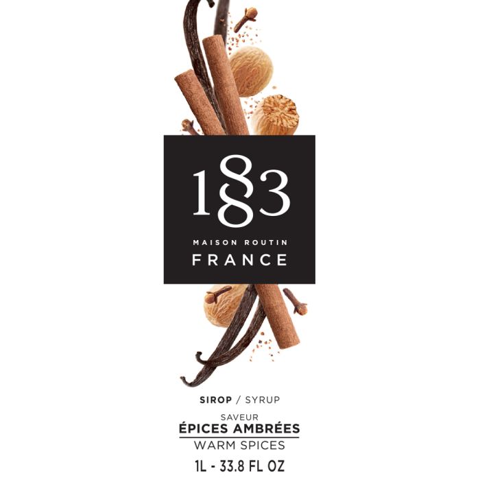 Routin 1883 Warm Spice Syrup | Lakes Coffee, LLC | Wholesale