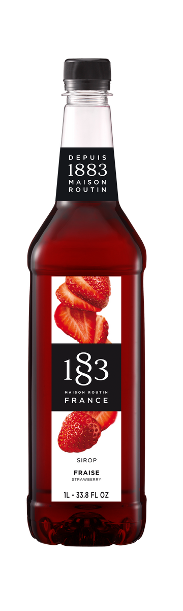 Routin 1883 Strawberry Syrup | Lakes Coffee, LLC | Wholesale