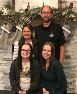 our family the owner's of Lakes Coffee, LLC in Woodville, WI 