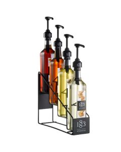 a Routin 1883 four bottle storage rack