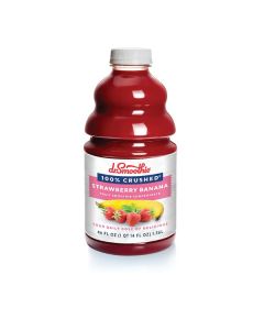a bottle of Dr Smoothie Strawberry Banana Smoothie Mix 