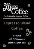 Coffee Espresso Blend 2.0oz. 42 Packets