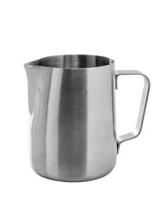 a stainless steel frothing pitcher otherwise known as a steam pitcher