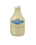 Ghirardelli White Chocolate Sauce 64oz. bottle sold online by Lakes Coffee, LLC please visit our online store at www.lakes-coffee.com 