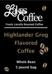 Coffee Highlander Grog Whole Bean 5# Bag