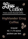 Coffee Highlander Grog 1.75oz. 42 Packets