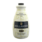 Hollander White Chocolate Sauce 64oz. bottle - I love Hollander as they are a Wisconsin company. Distributed by Lakes Coffee, LLC to purchase this product please visit our online store at www.lakes-coffee.com
