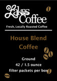 Coffee House Blend 1.5oz. 42 Filter Packets
